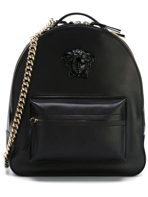 mochila versace|Versace collection saddle bag.